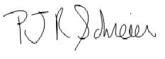 Paul Schreier Chief Executive Officer signature